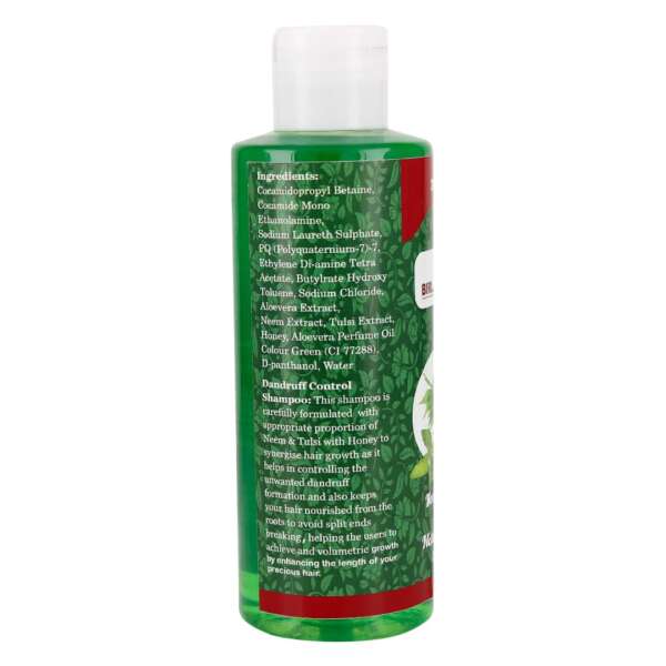 Neem & Tulsi with Natural Honey Shampoo Ingredients
