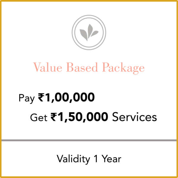Pay 1 Lac Get 1 lac 50 K Value Based Package