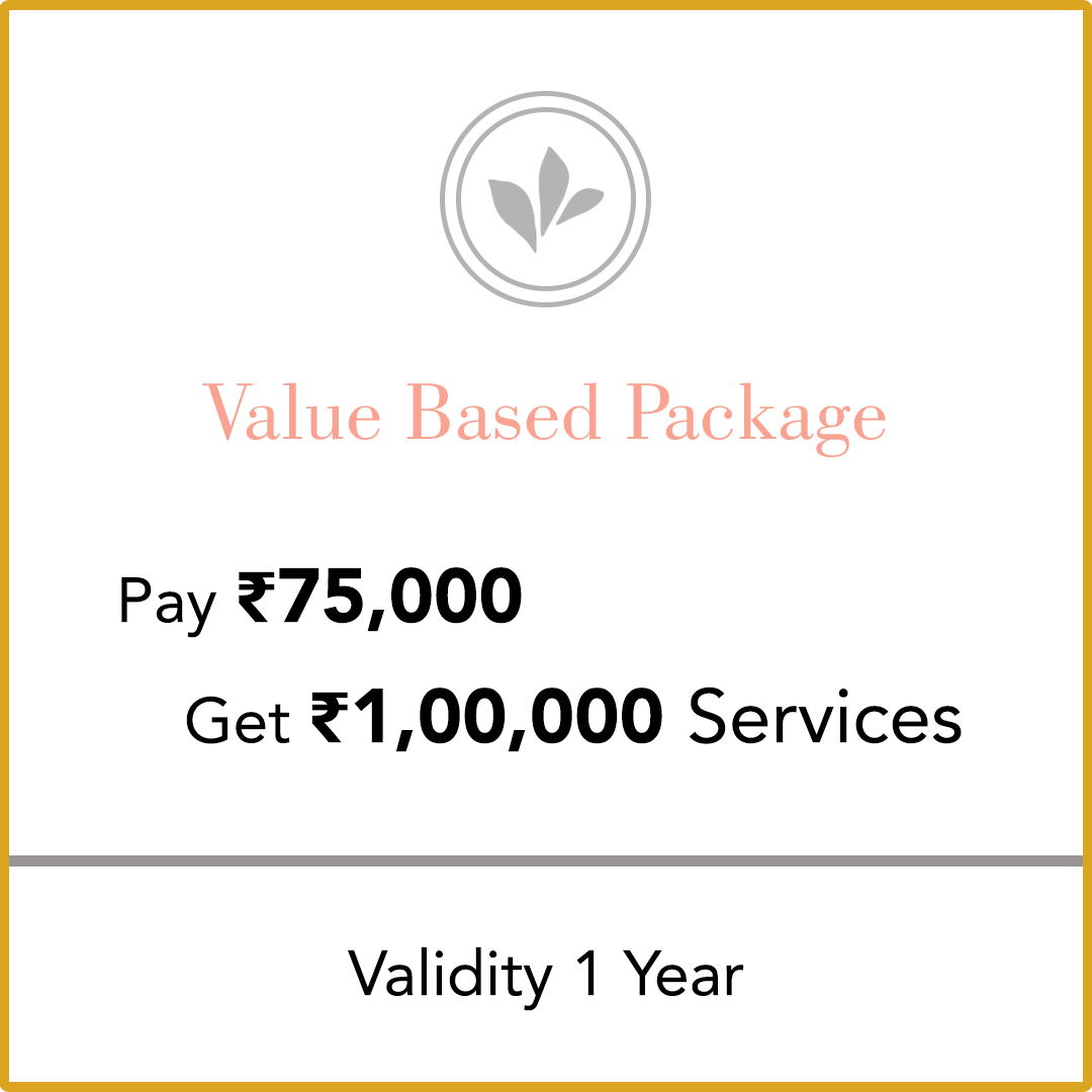 Pay 75K Get 1 Lac Value Based Package