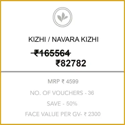 Kizhi Navara Kizhi 12 Months Gold Membership