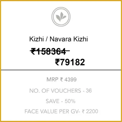 Kizhi Navara Kizhi 12 Months Silver Membership
